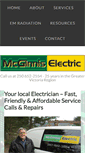 Mobile Screenshot of mcginniselectric.ca